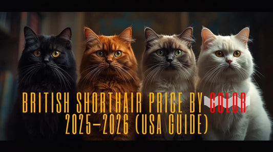 British Shorthair Price by Color 2025–2026 (USA Guide)