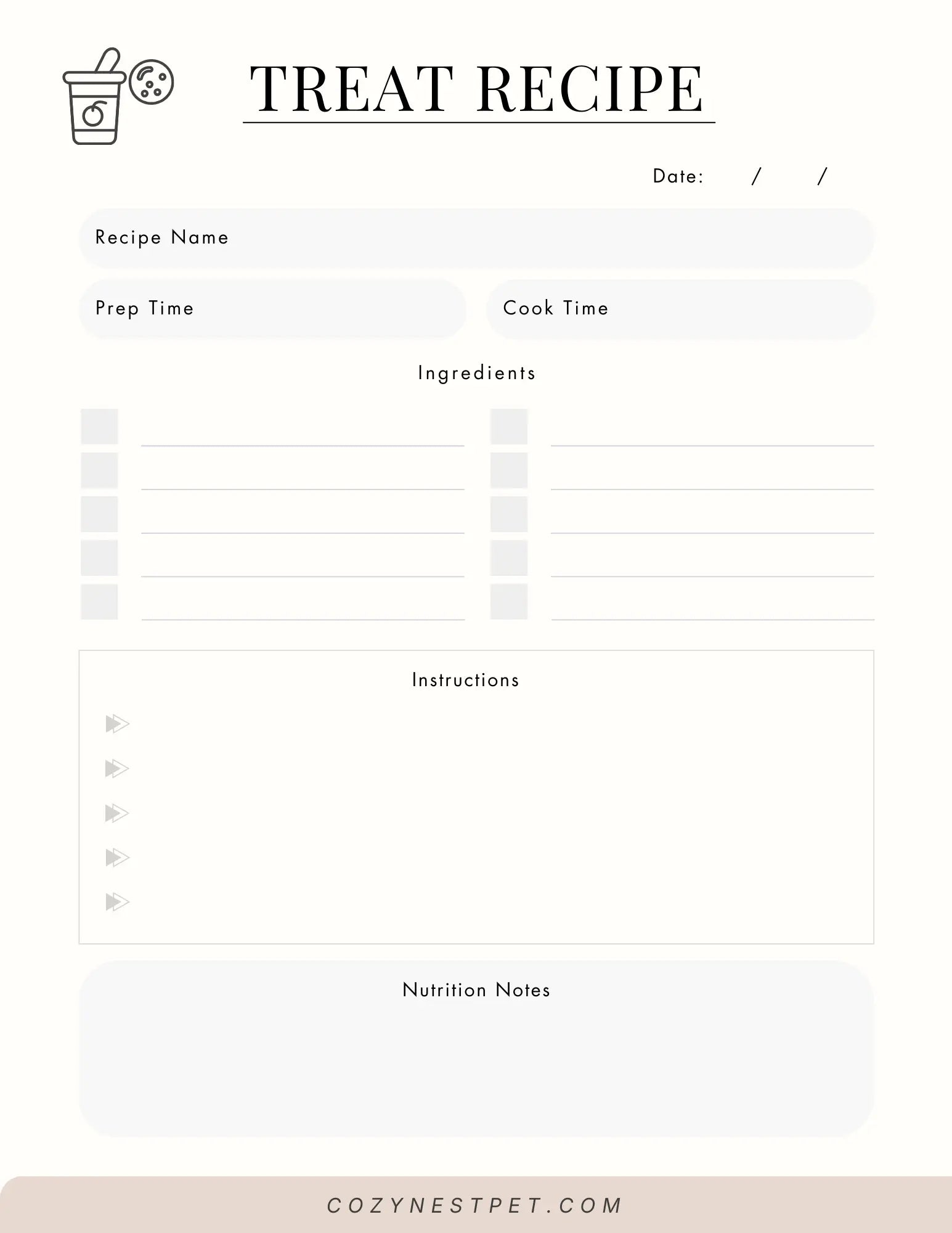 2026 Cat Care & Wellness Planner — Track Health, Routines & Happy Memories - Cozynest Pet