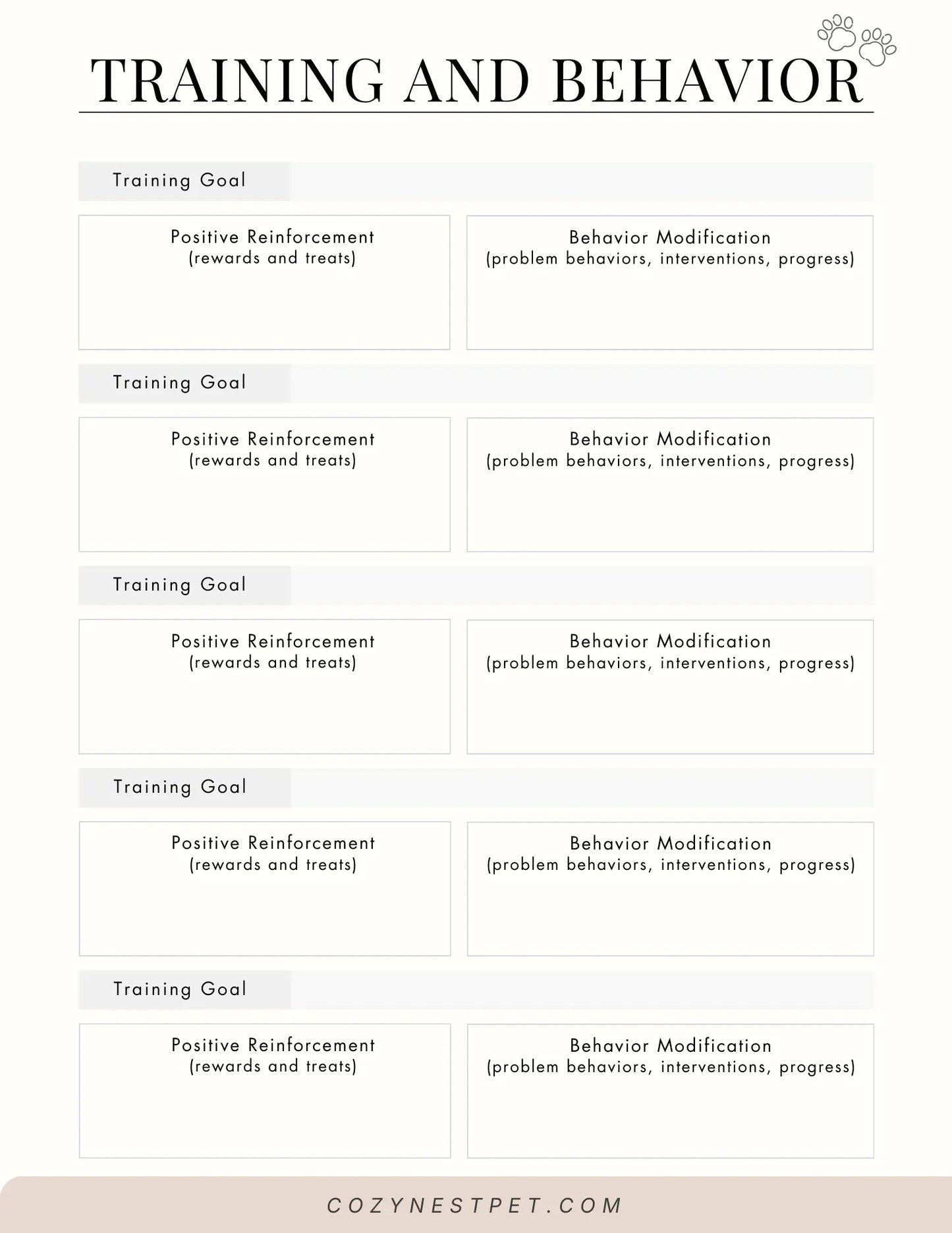 2026 Cat Care & Wellness Planner — Track Health, Routines & Happy Memories - Cozynest Pet