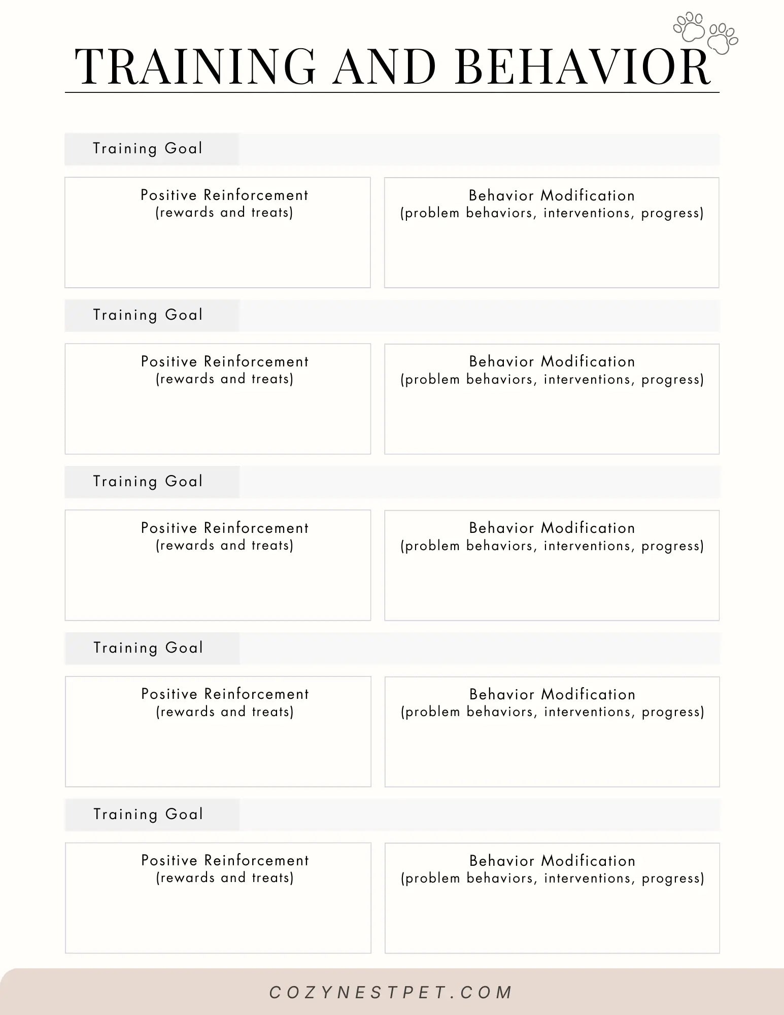 2026 Cat Care & Wellness Planner — Track Health, Routines & Happy Memories - Cozynest Pet