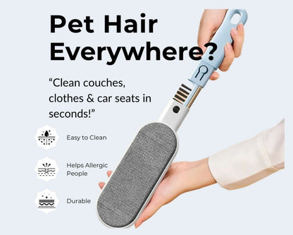 Pet Hair Remover Brush Hold in hand