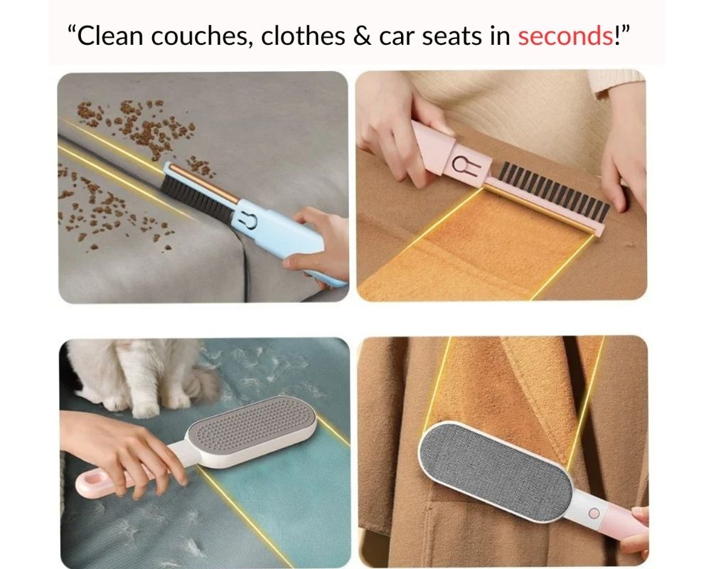 Removing Pet hair from Sofa, Clothes and Bed Sheets