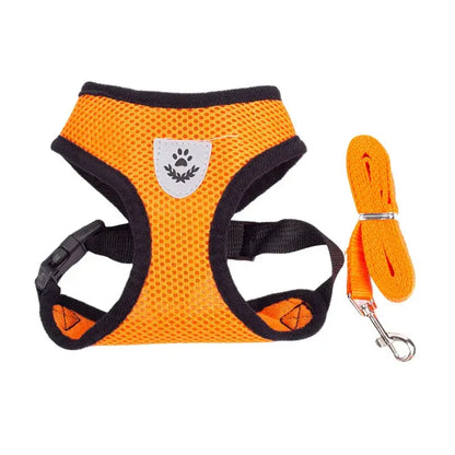 No Pull Breathable Mesh Dog & Cat Harness with Leash – Reflective & Adjustable Cozynest Pet