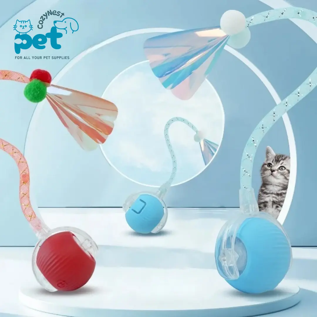 Interactive Cat Toys Ball for Indoor Cats Hypersku